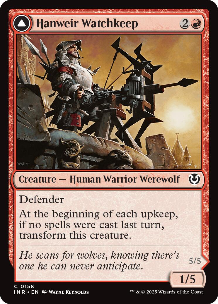 Hanweir Watchkeep // Bane of Hanweir [Innistrad Remastered] | Good Games Modbury