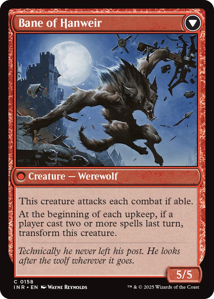 Hanweir Watchkeep // Bane of Hanweir [Innistrad Remastered] | Good Games Modbury