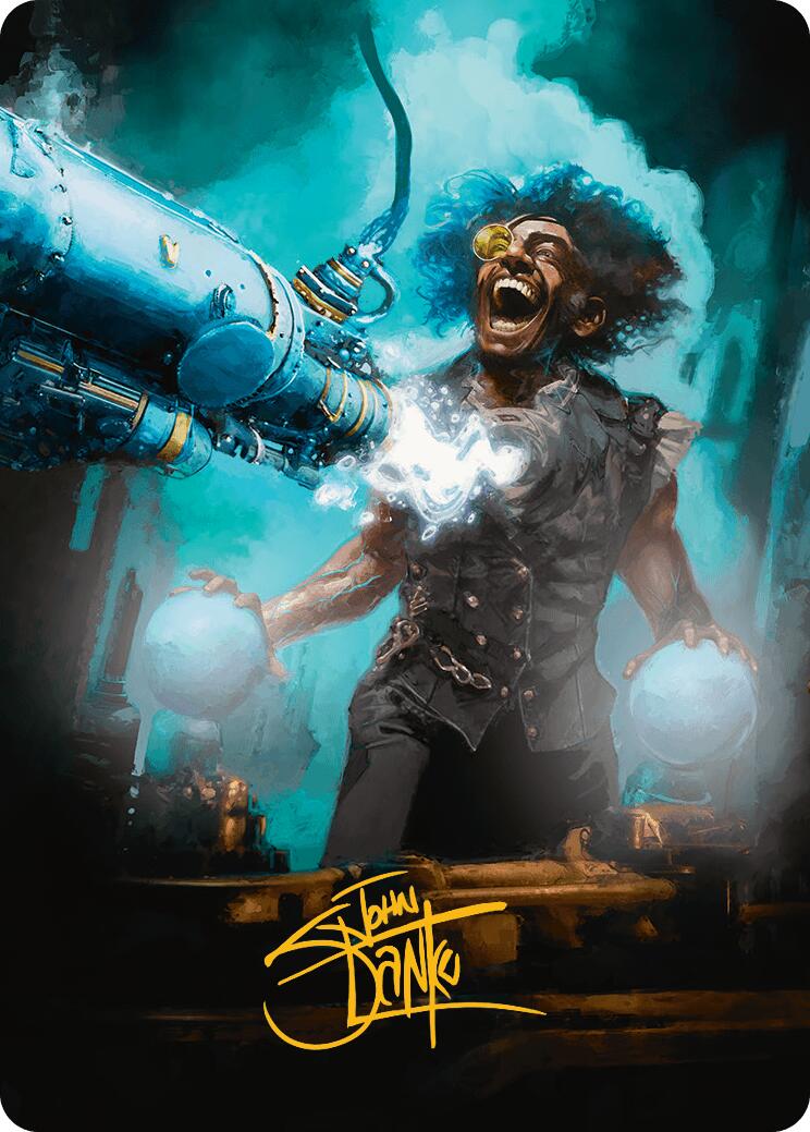 Laboratory Maniac Art Card (Gold-Stamped Signature) [Innistrad Remastered Art Series] | Good Games Modbury