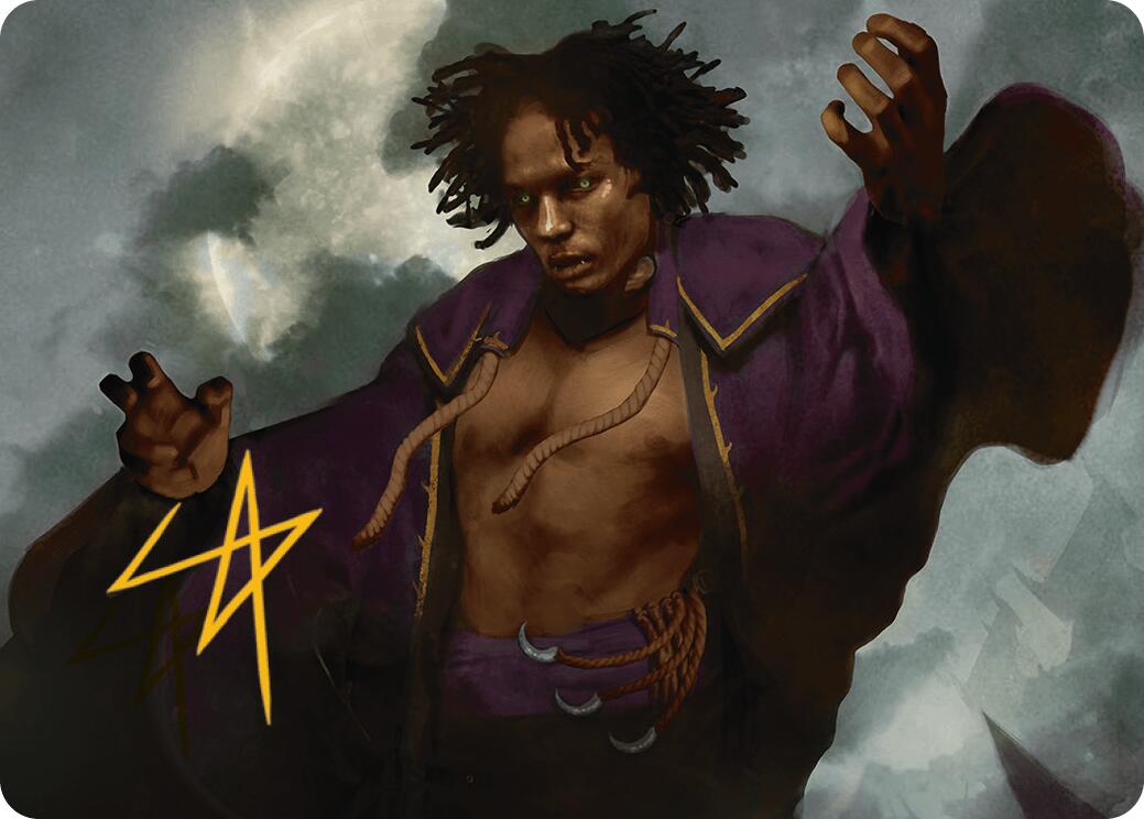 Bloodline Keeper Art Card (Gold-Stamped Signature) [Innistrad Remastered Art Series] | Good Games Modbury