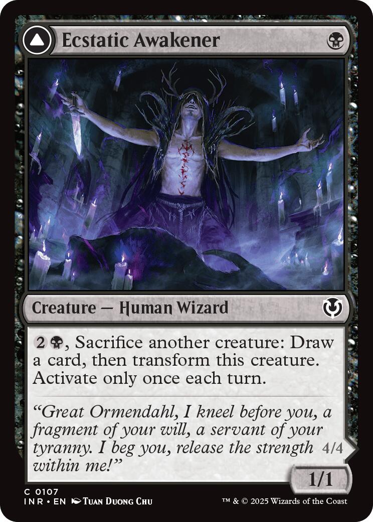 Ecstatic Awakener // Awoken Demon [Innistrad Remastered] | Good Games Modbury