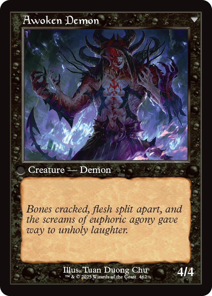 Ecstatic Awakener // Awoken Demon (Retro Frame) [Innistrad Remastered] | Good Games Modbury