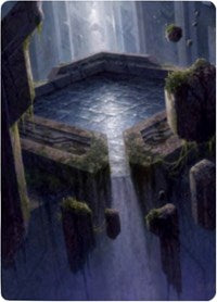 Morphic Pool Art Card [Zendikar Rising Art Series] | Good Games Modbury