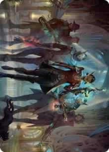 Familys Favor Art Card 61 (Art Series: Streets of New Capenna)  | Good Games Modbury