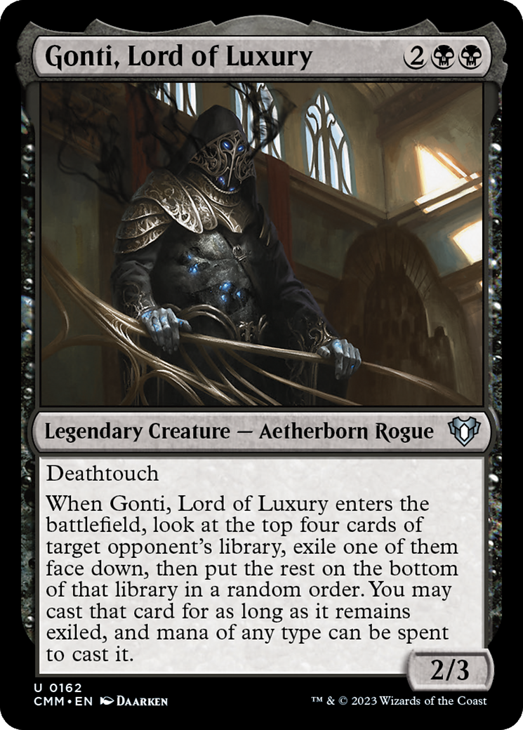 Gonti, Lord of Luxury [Commander Masters] | Good Games Modbury