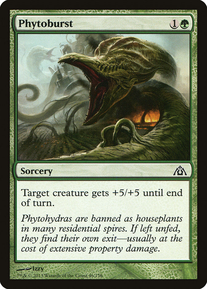 Phytoburst 46/156 (Dragon's Maze)  - Foil | Good Games Modbury