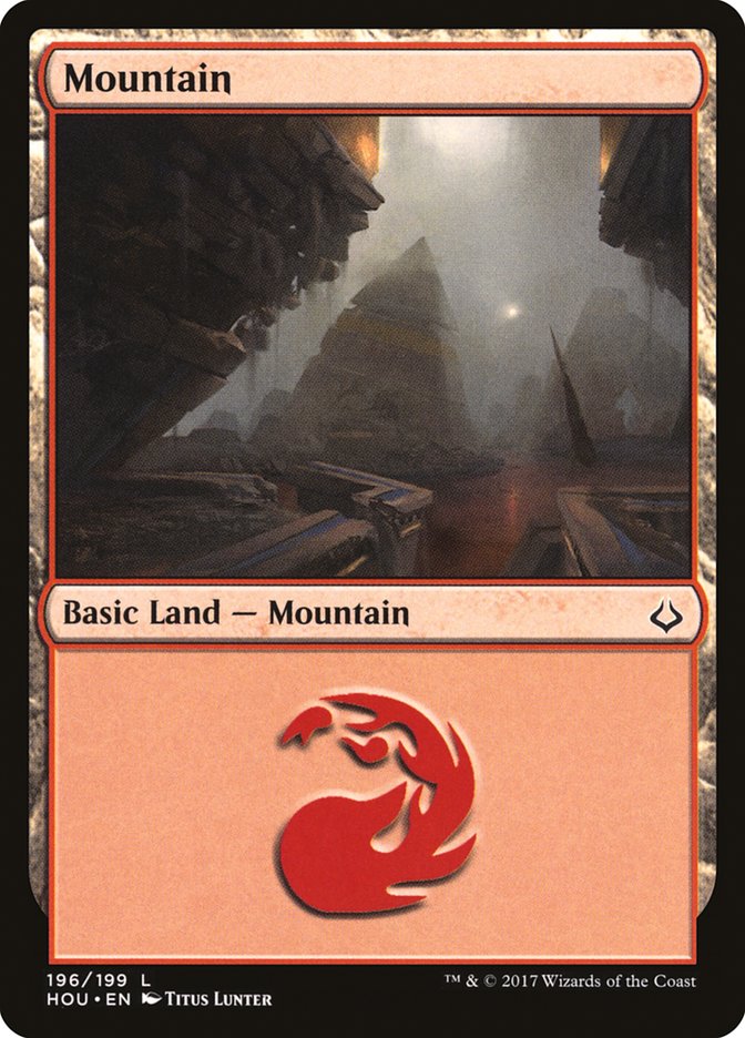 Mountain (196) [Hour of Devastation] | Good Games Modbury