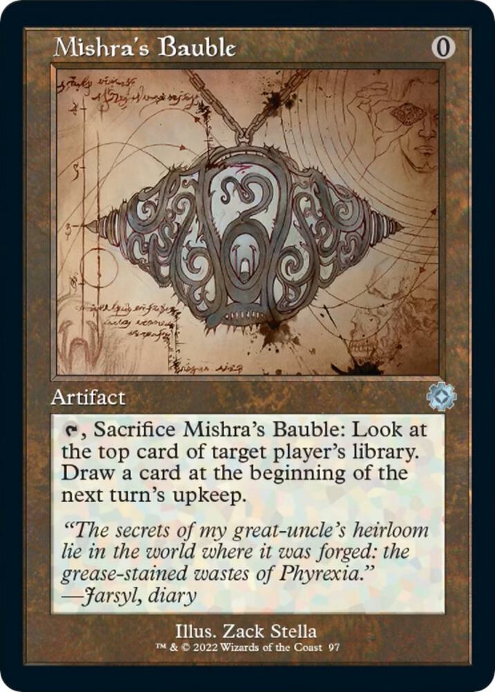 Mishras Bauble Schematic 97 (The Brothers' War: Retro Frame Artifacts)  | Good Games Modbury