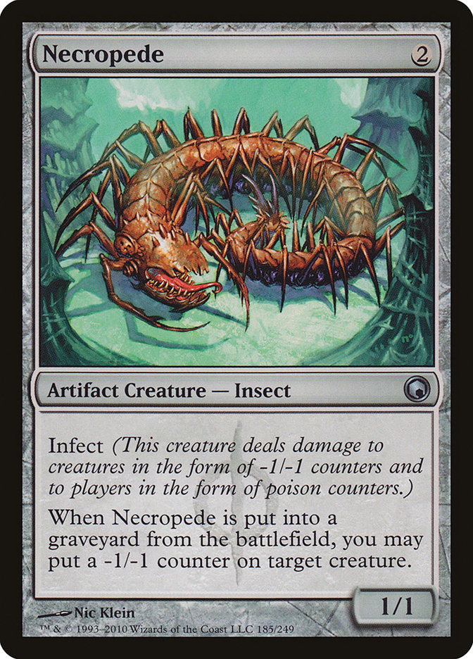 Necropede [Scars of Mirrodin] | Good Games Modbury