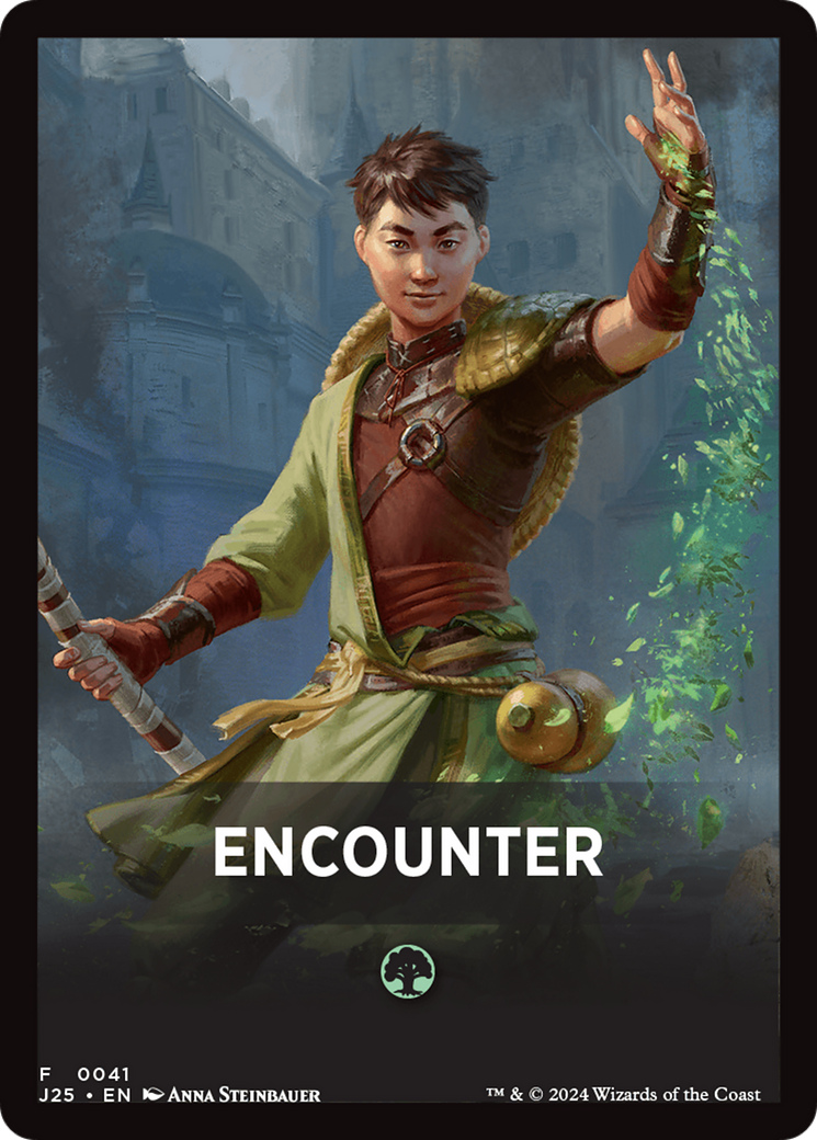 Encounter Theme Card [Foundations Jumpstart Front Cards] | Good Games Modbury