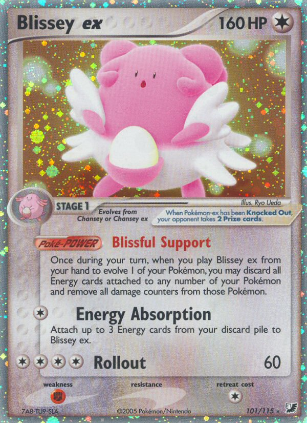 Blissey ex (101/115) [EX: Unseen Forces] | Good Games Modbury