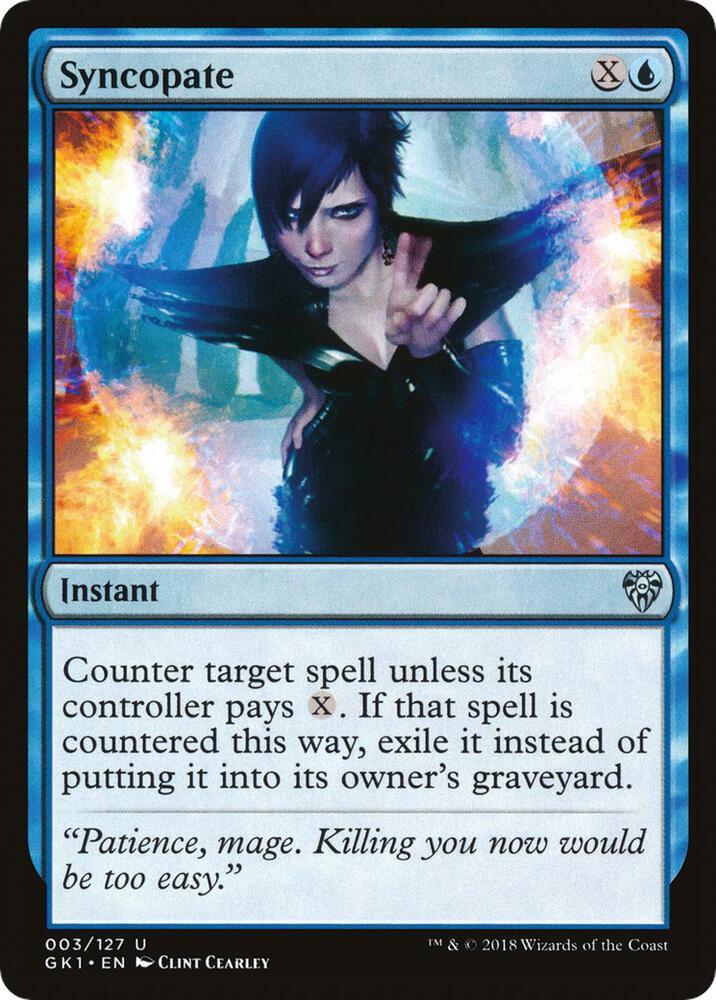 Syncopate 3/127 (Guilds of Ravnica: Guild Kits)  | Good Games Modbury