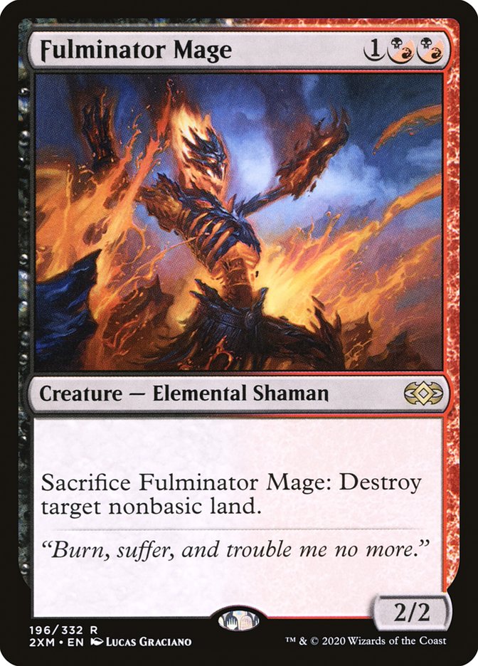 Fulminator Mage 196/332 (Double Masters)  | Good Games Modbury