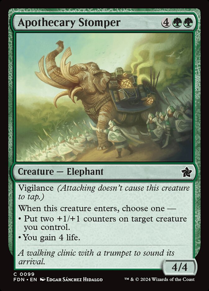 Apothecary Stomper 99 (Foundations)  - Foil | Good Games Modbury