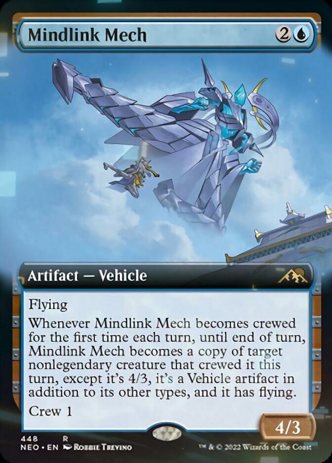 Mindlink Mech (Extended Art) [Kamigawa: Neon Dynasty] | Good Games Modbury