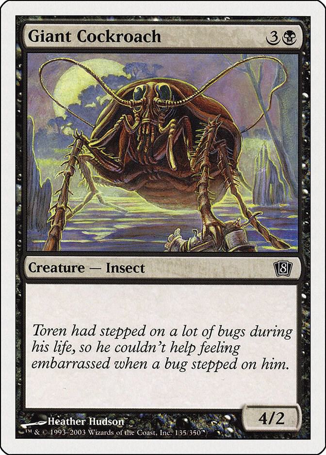 Giant Cockroach 135/350 (8th Edition)  | Good Games Modbury