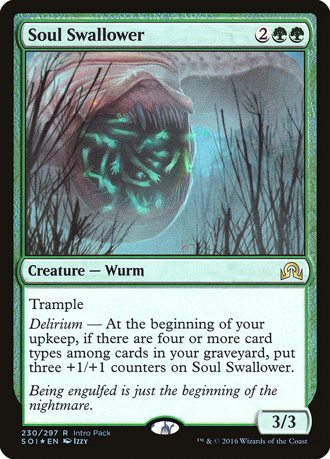 Soul Swallower (Intro Pack) [Shadows over Innistrad Promos] | Good Games Modbury