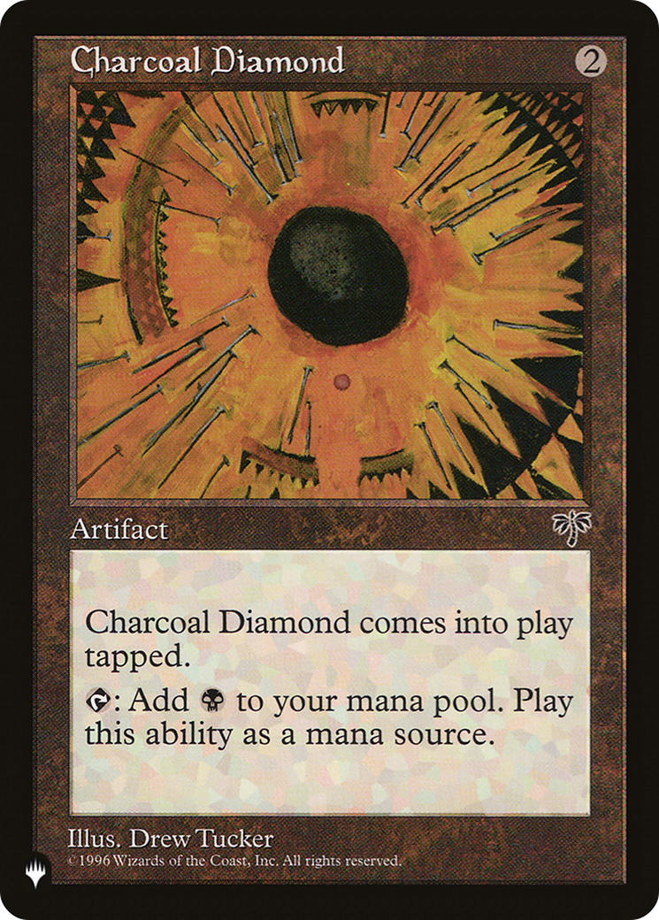 Charcoal Diamond [The List Reprints] | Good Games Modbury