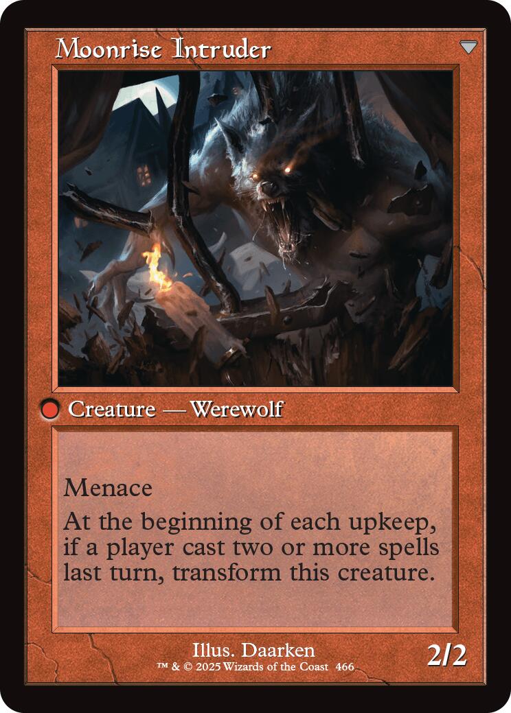 Village Messenger Treatments // Moonrise Intruder (Retro Frame) [Innistrad Remastered] | Good Games Modbury