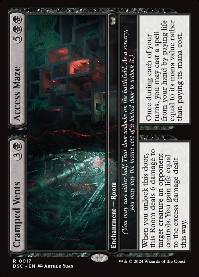 Cramped Vents // Access Maze 17 (Commander: Duskmourn: House of Horror)  | Good Games Modbury
