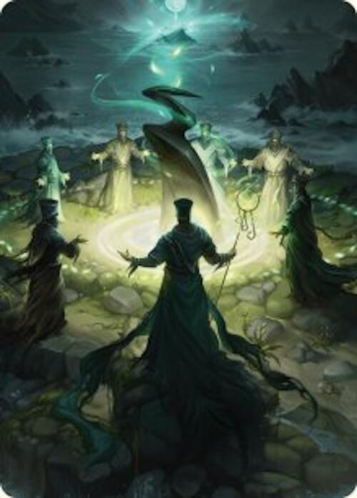 Cryptolith Rite Art Card [Innistrad Remastered Art Series] | Good Games Modbury