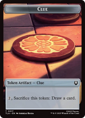 Monk // Clue (0017) Double-Sided Token [Avatar: The Last Airbender Tokens] | Good Games Modbury