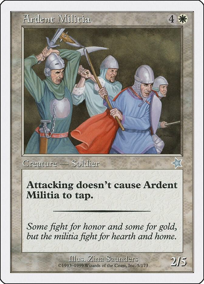 Ardent Militia 5/173 (Starter 1999)  | Good Games Modbury