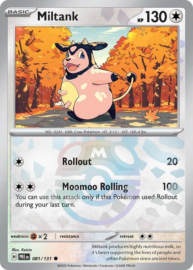 Miltank (081/131) (Master Ball Pattern) [Scarlet & Violet: Prismatic Evolutions] | Good Games Modbury