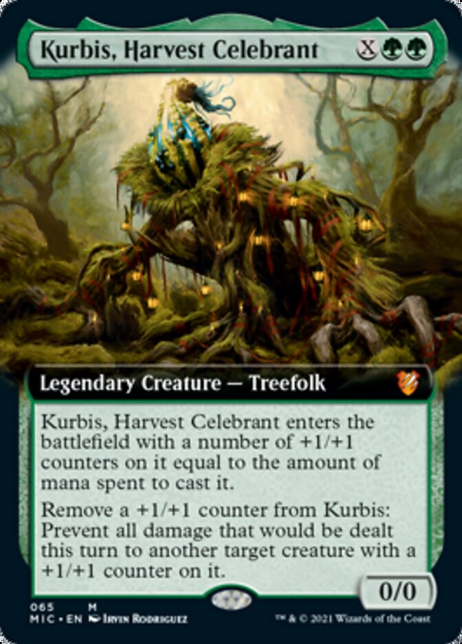 Kurbis, Harvest Celebrant (Extended Art) [Innistrad: Midnight Hunt Commander] | Good Games Modbury