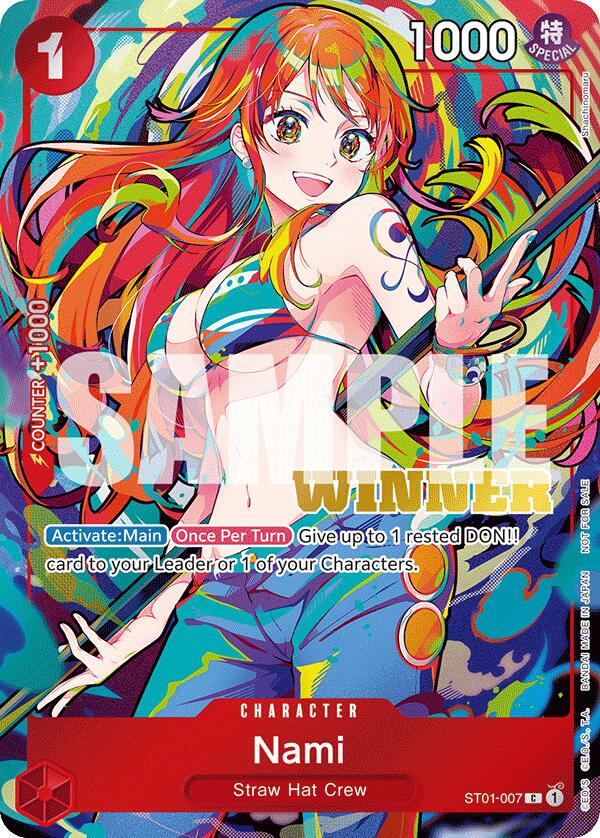 Nami (2025 New Year Event) [Winner] [One Piece Promotion Cards] | Good Games Modbury