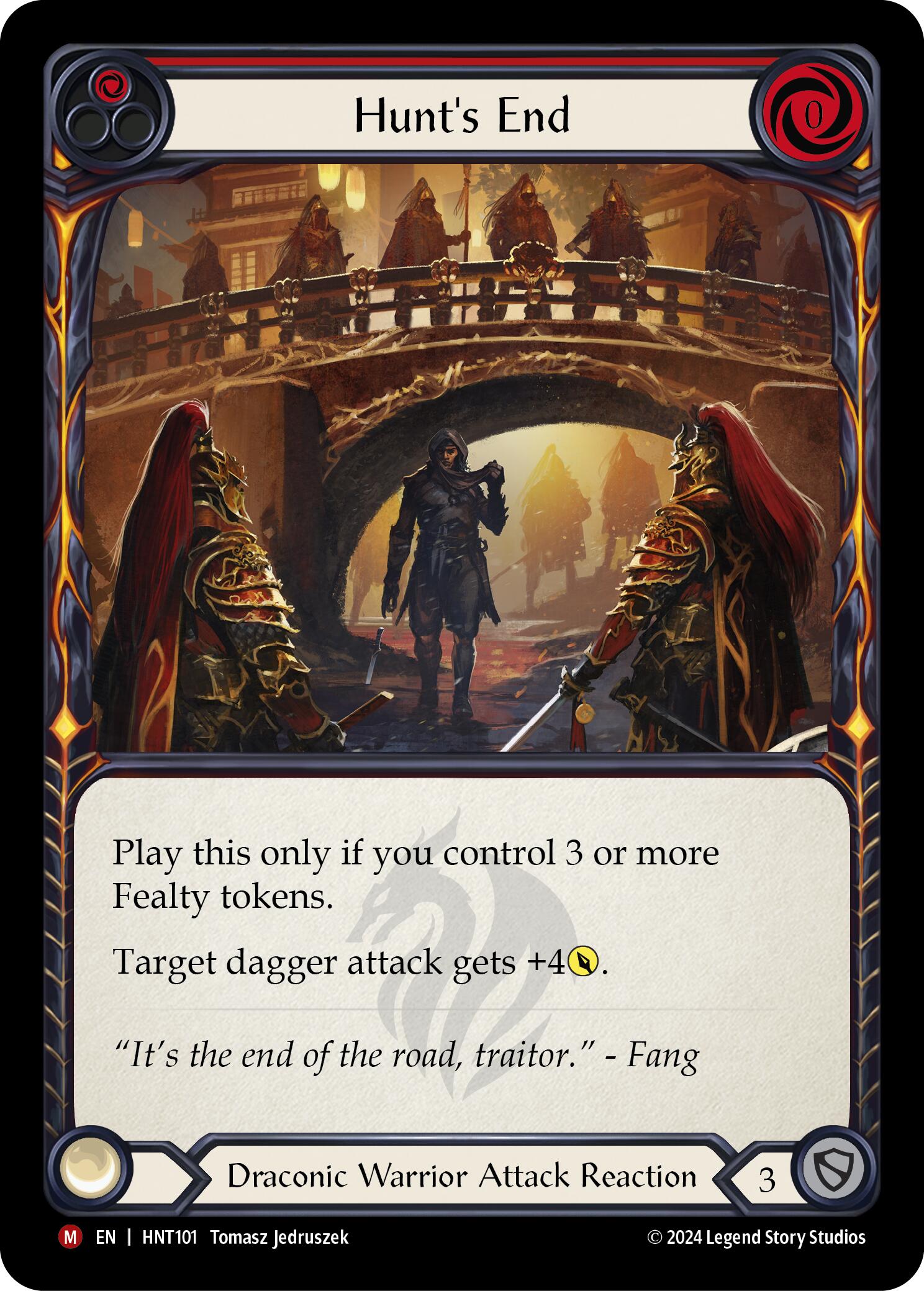 Hunt's End [HNT101] (The Hunted)  Rainbow Foil | Good Games Modbury