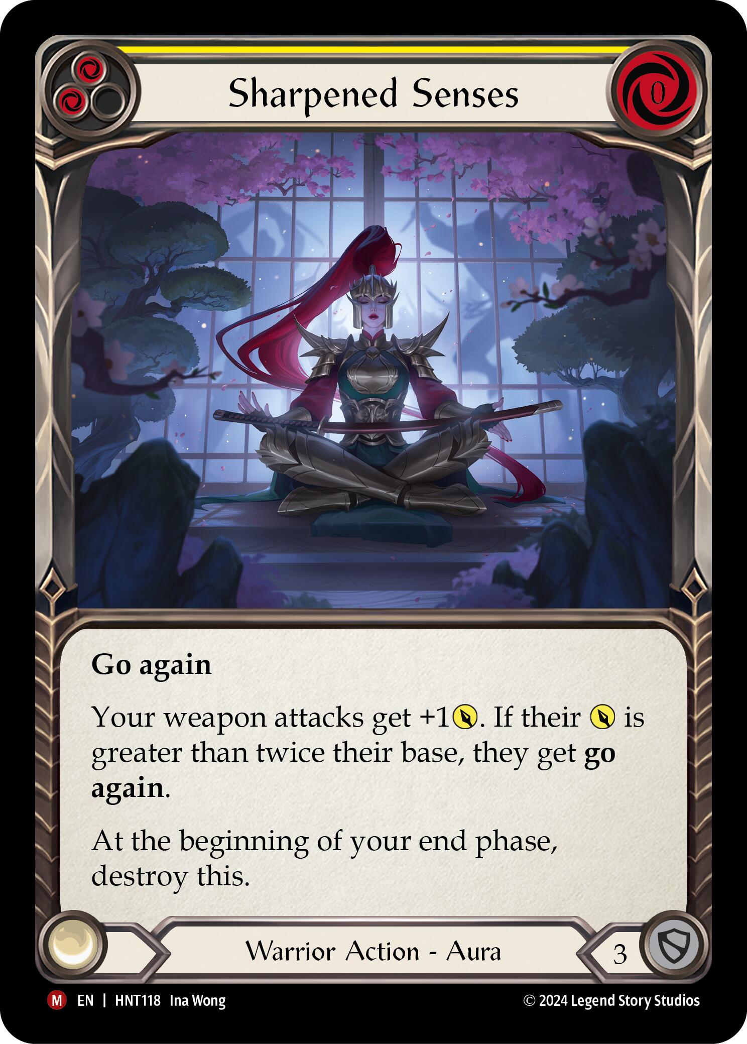 Sharpened Senses [HNT118] (The Hunted)  Rainbow Foil | Good Games Modbury