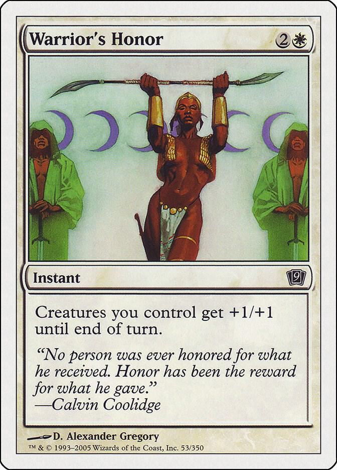 Warrior's Honor 53/350 (9th Edition)  | Good Games Modbury