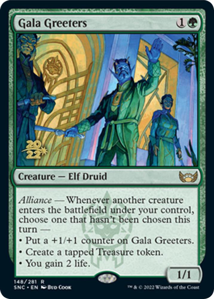 Gala Greeters 148s/161 (Prerelease Cards)  - Foil | Good Games Modbury