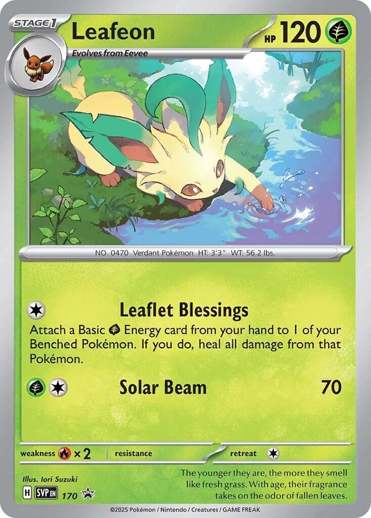 Leafeon (SVP170) [Scarlet & Violet: Black Star Promos] | Good Games Modbury