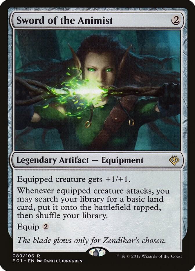Sword of the Animist 89/106 (Archenemy: Nicol Bolas)  | Good Games Modbury
