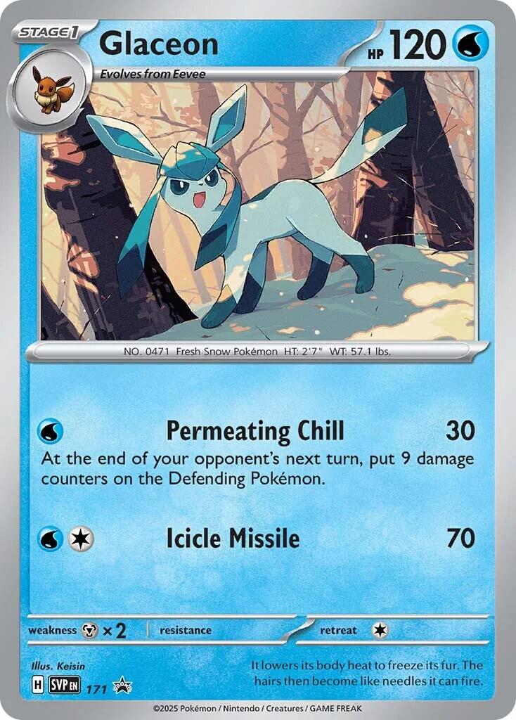 Glaceon (SVP171) [Scarlet & Violet: Black Star Promos] | Good Games Modbury