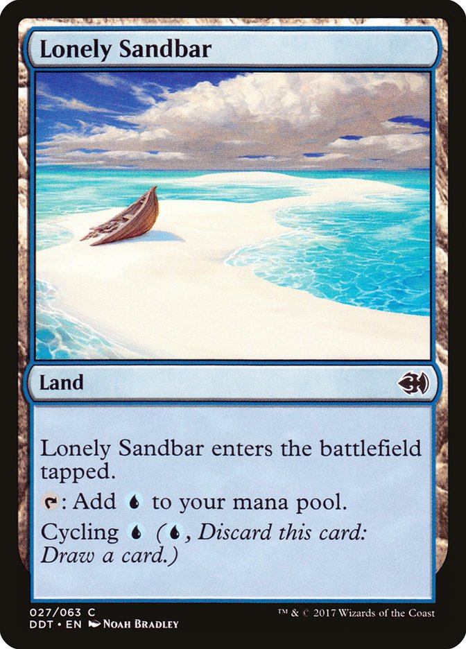 Lonely Sandbar [Duel Decks: Merfolk vs. Goblins] | Good Games Modbury