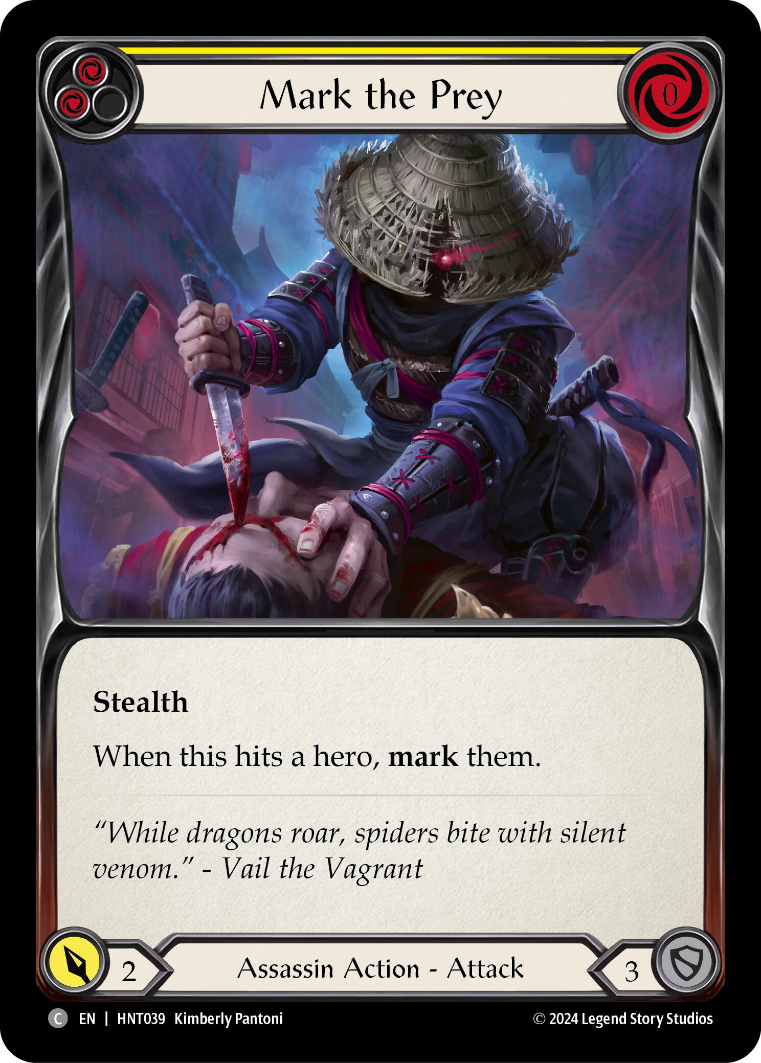 Mark the Prey (Yellow) [HNT039] (The Hunted) | Good Games Modbury