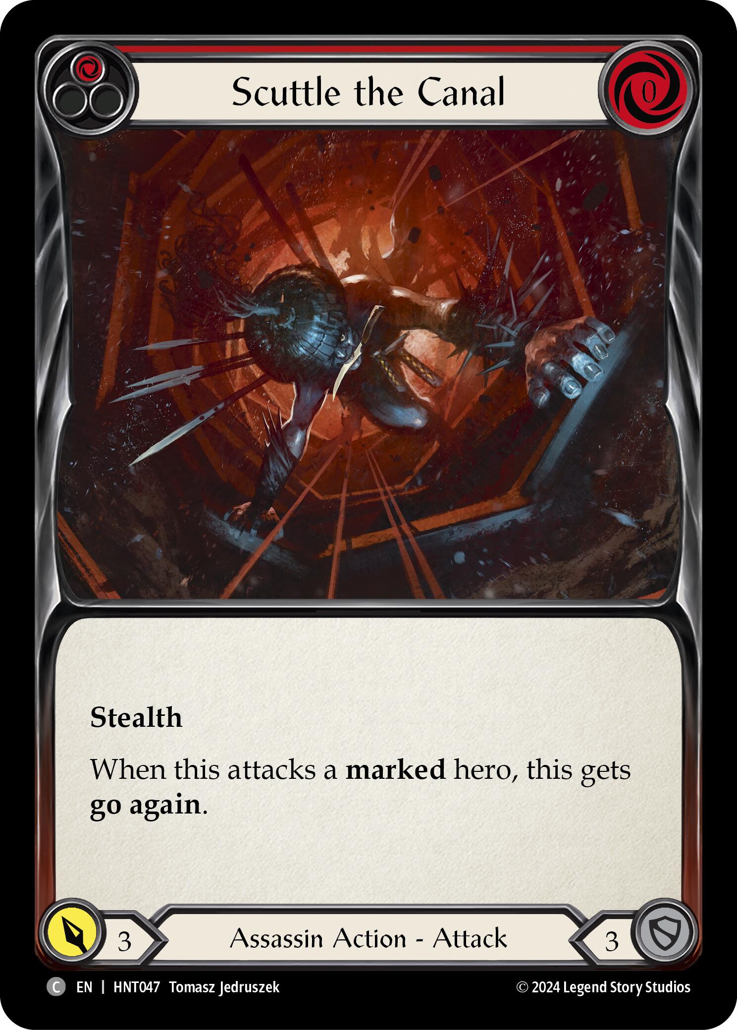 Scuttle the Canal (Red) [HNT047] (The Hunted) | Good Games Modbury