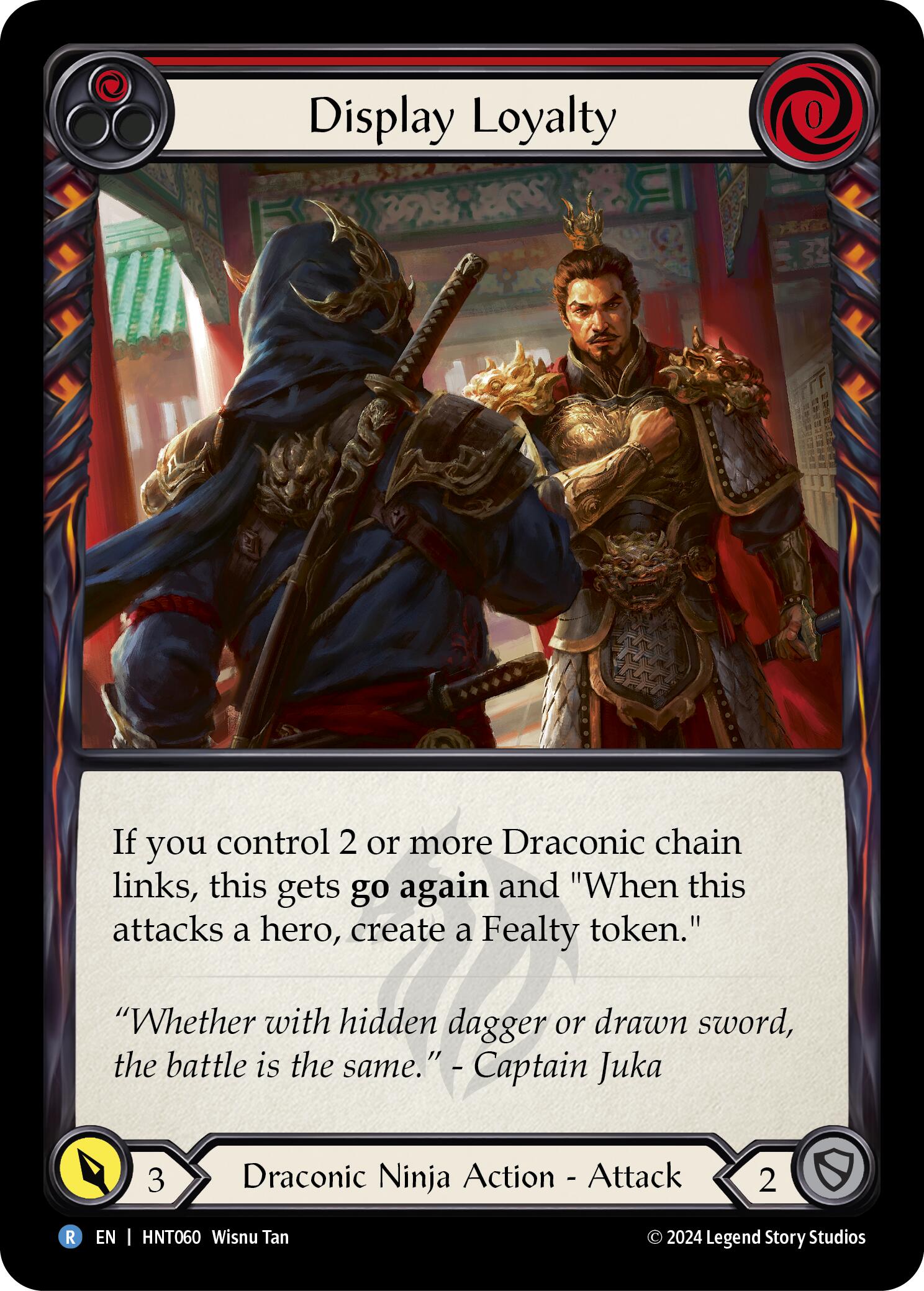 Display Loyalty (Red) [HNT060] (The Hunted) | Good Games Modbury