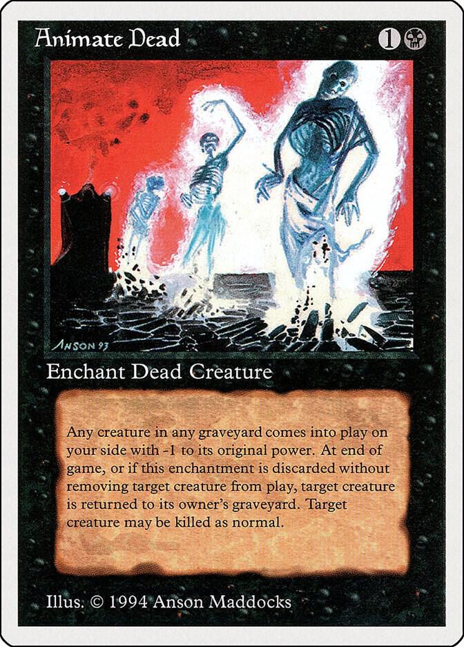 Animate Dead 93/306 (Summer Magic)  | Good Games Modbury