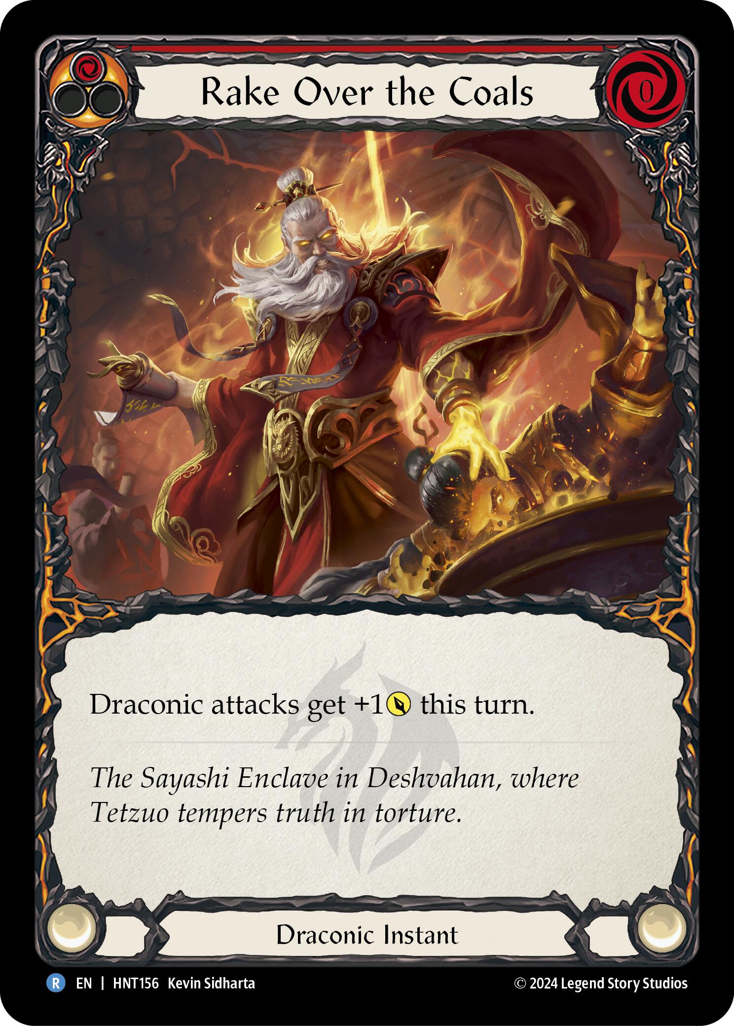 Rake Over the Coals (Red) [HNT156] (The Hunted) | Good Games Modbury