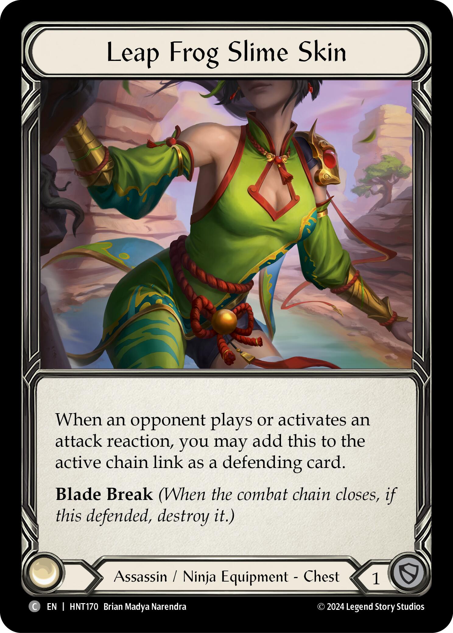 Leap Frog Slime Skin [HNT170] (The Hunted) | Good Games Modbury