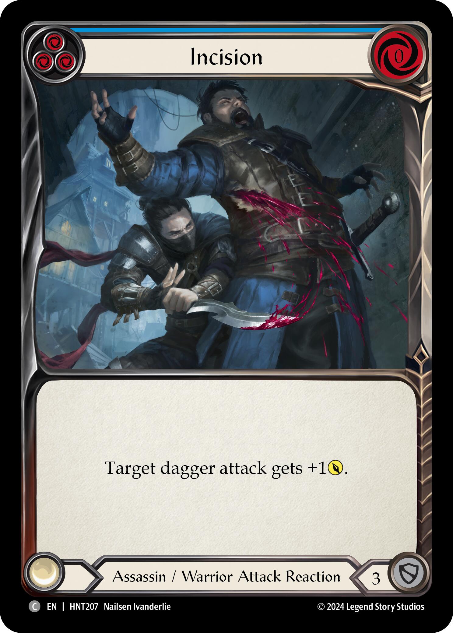 Incision (Blue) [HNT207] (The Hunted) | Good Games Modbury