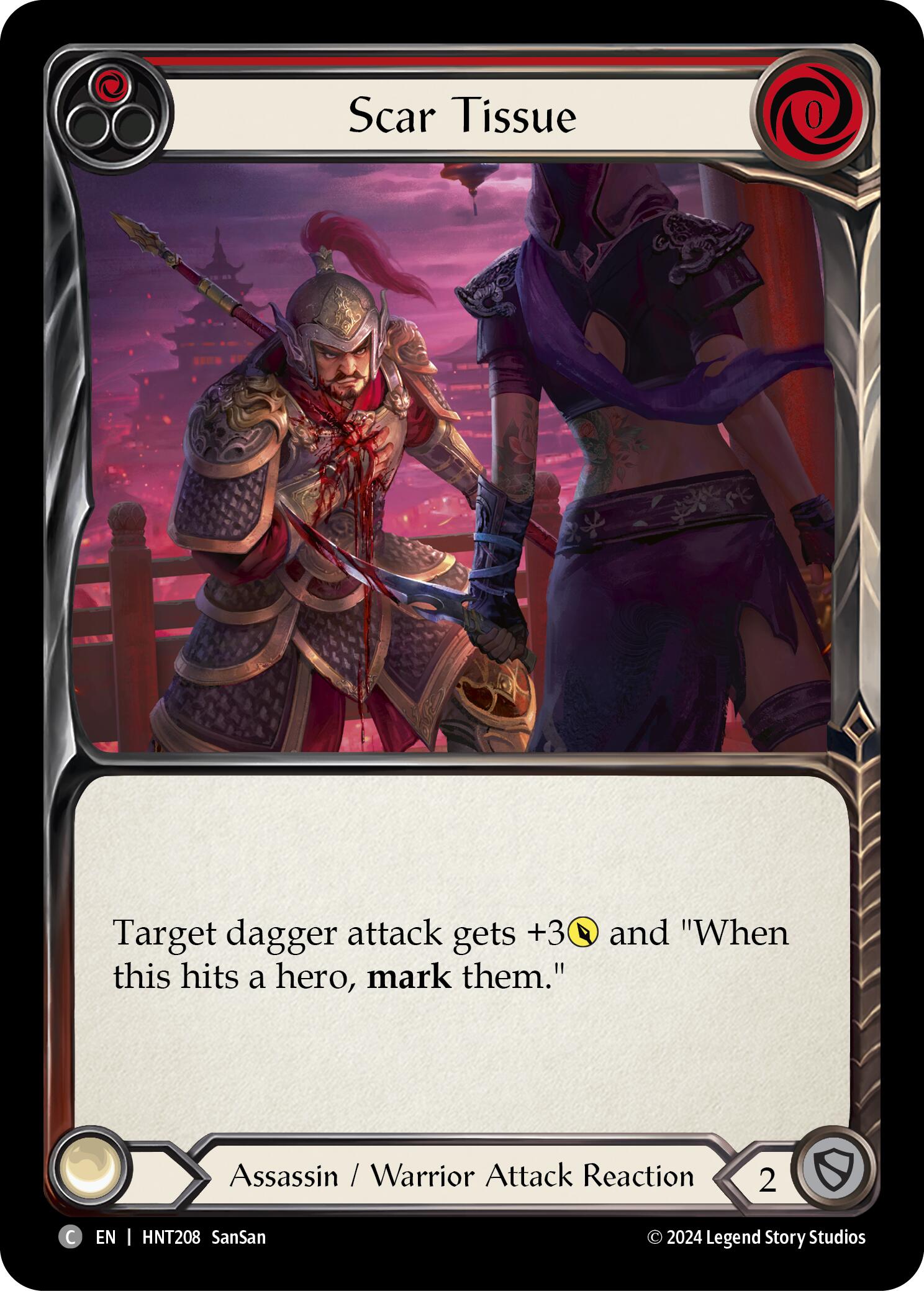 Scar Tissue (Red) [HNT208] (The Hunted)  Rainbow Foil | Good Games Modbury