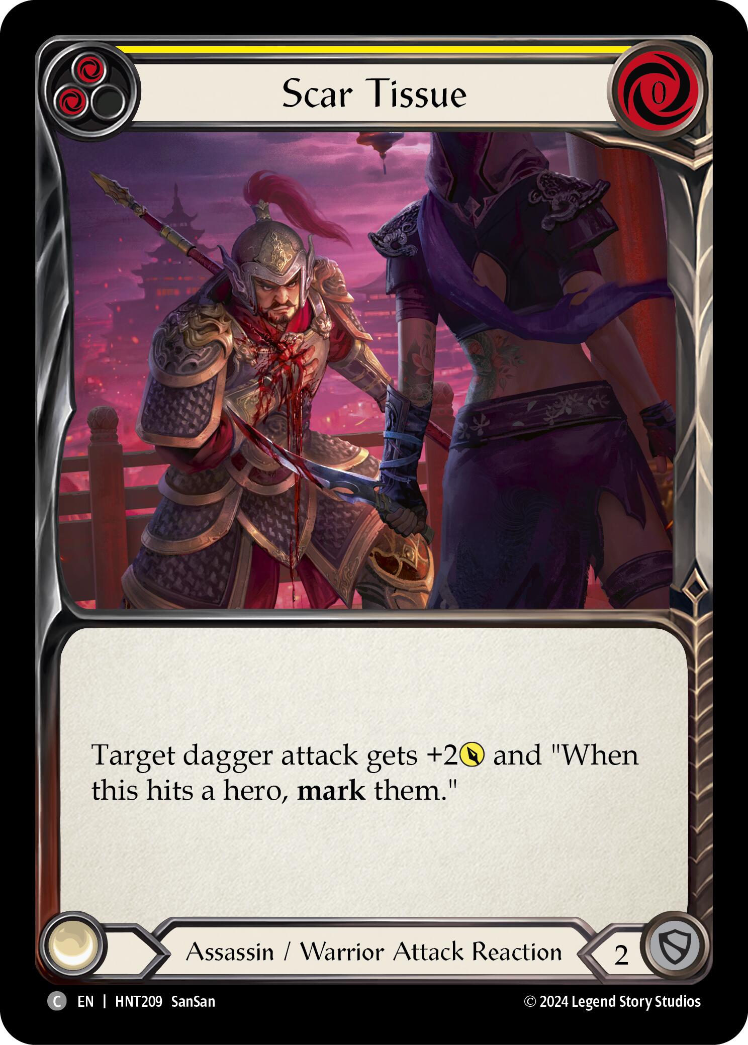 Scar Tissue (Yellow) [HNT209] (The Hunted) | Good Games Modbury