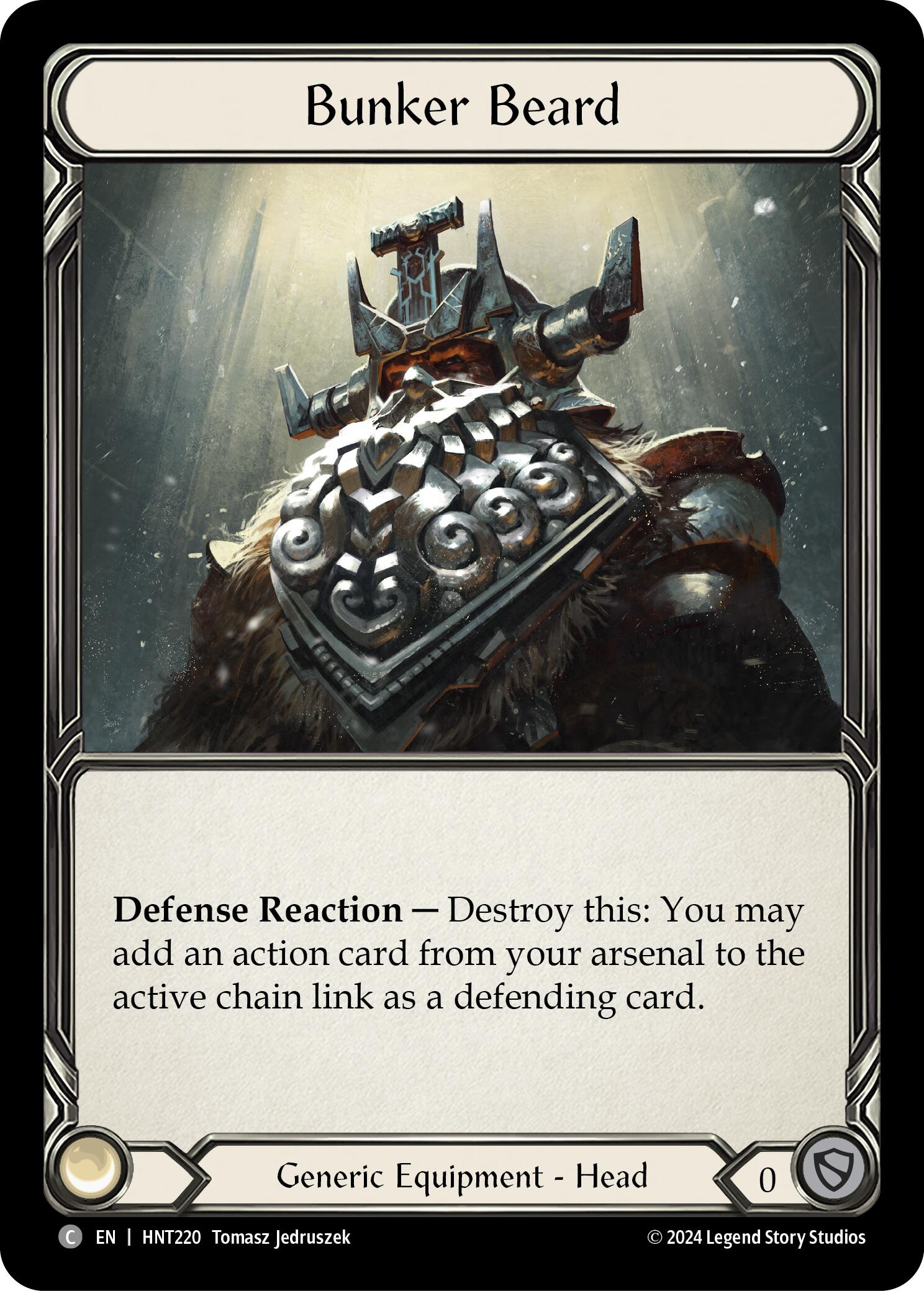 Bunker Beard [HNT220] (The Hunted)  Cold Foil | Good Games Modbury