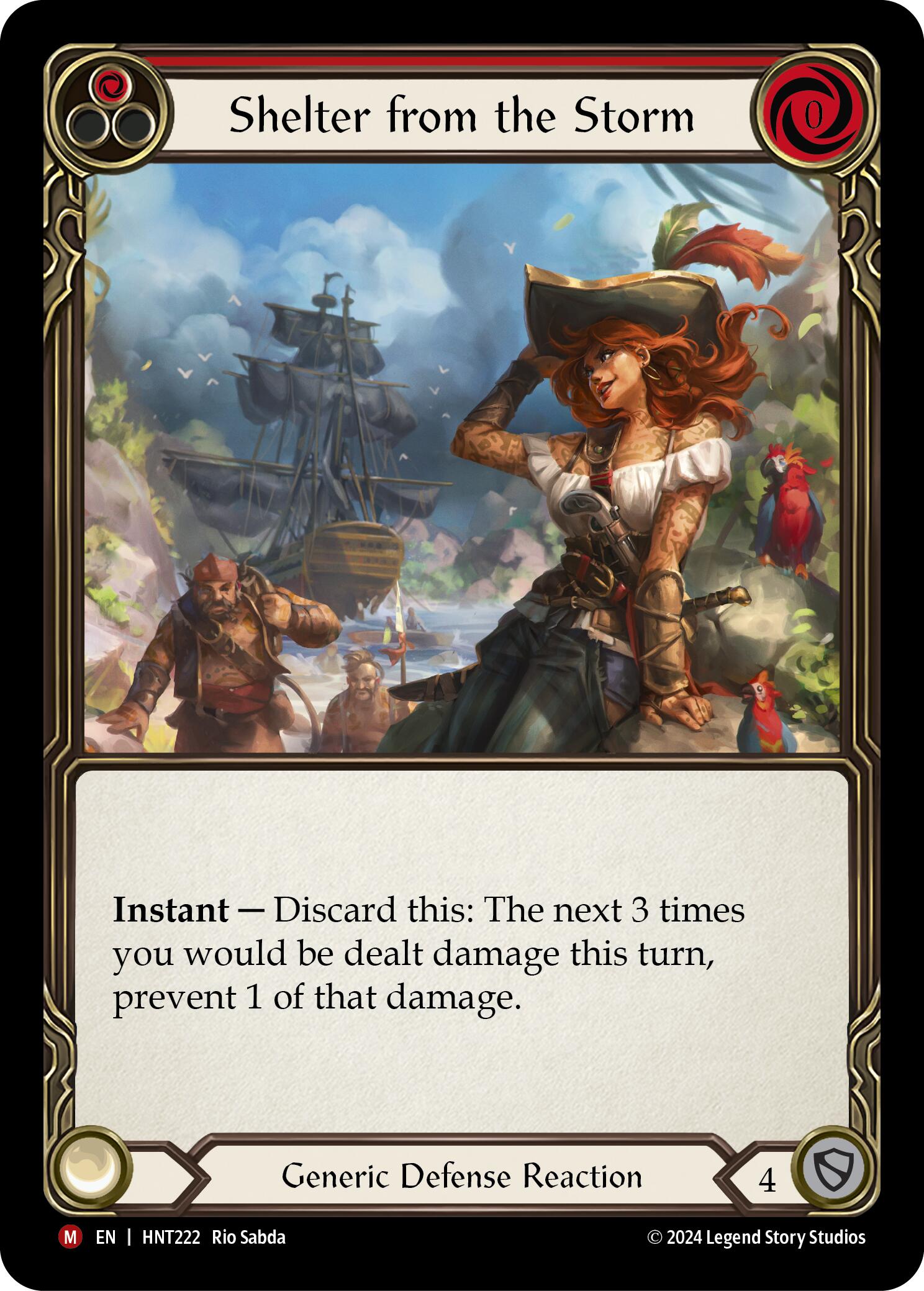 Shelter from the Storm [HNT222] (The Hunted)  Rainbow Foil | Good Games Modbury