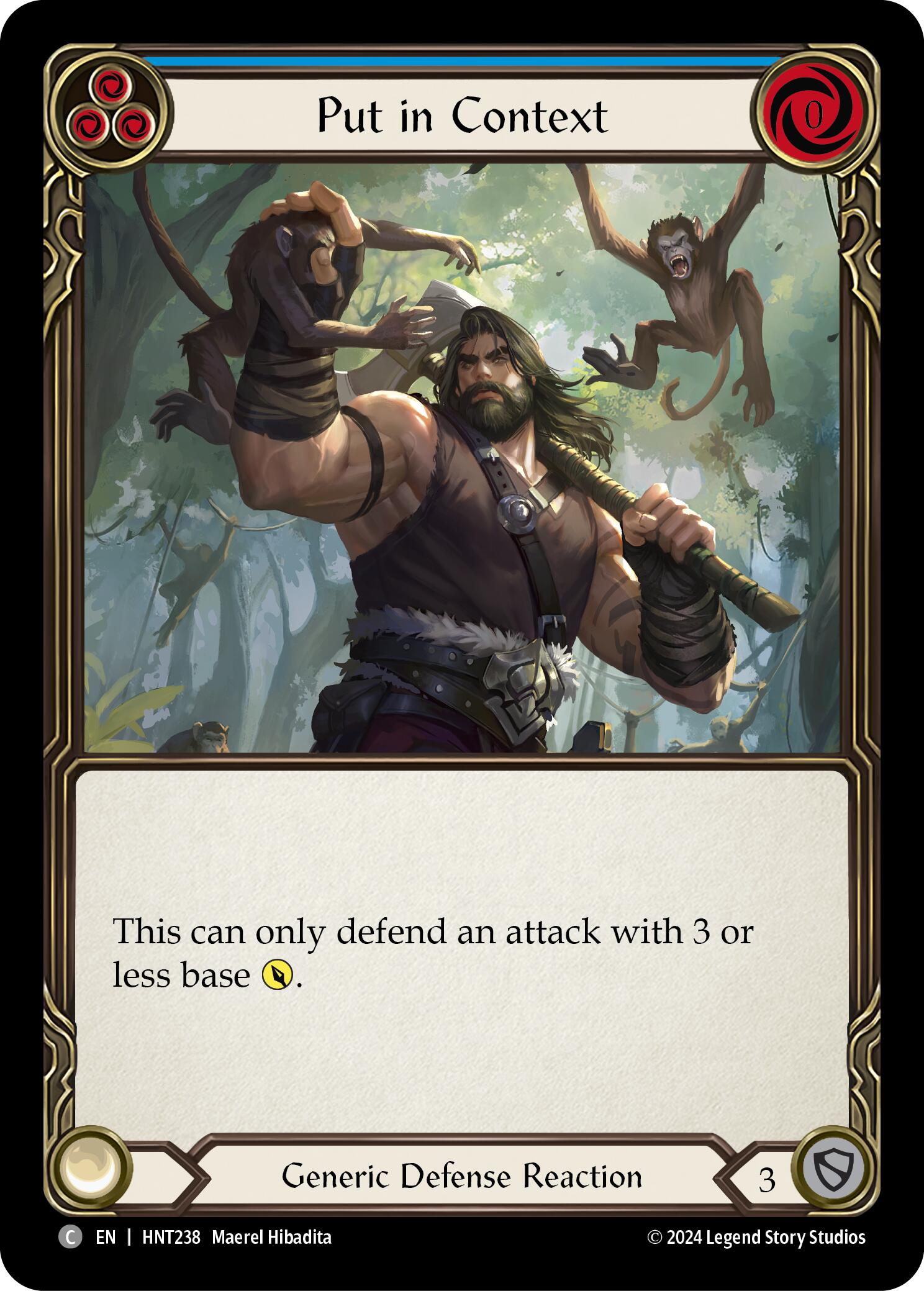 Put in Context (Blue) [HNT238] (The Hunted) | Good Games Modbury